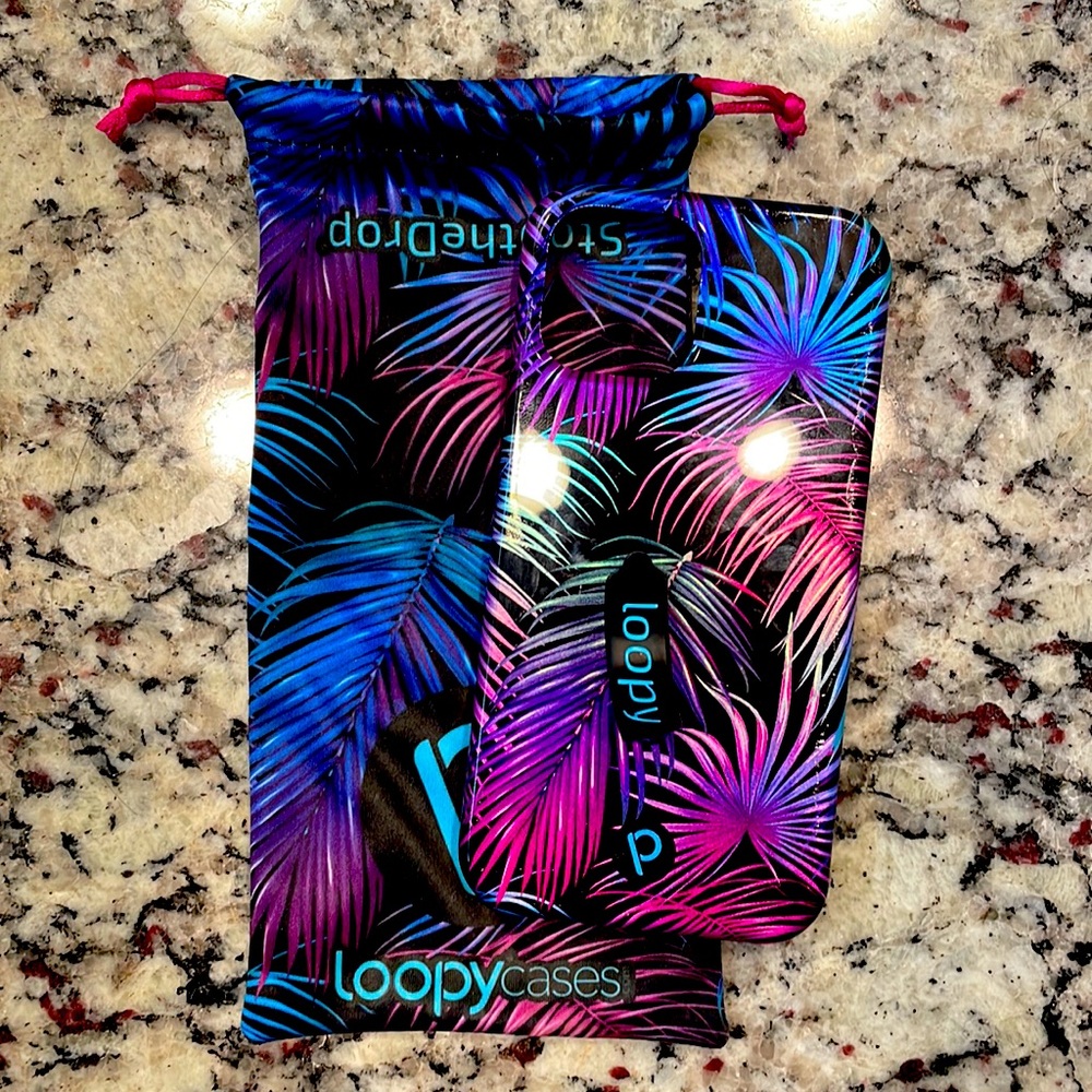 Loopy Case- Aurora Palms IPhone 12/12 Pro